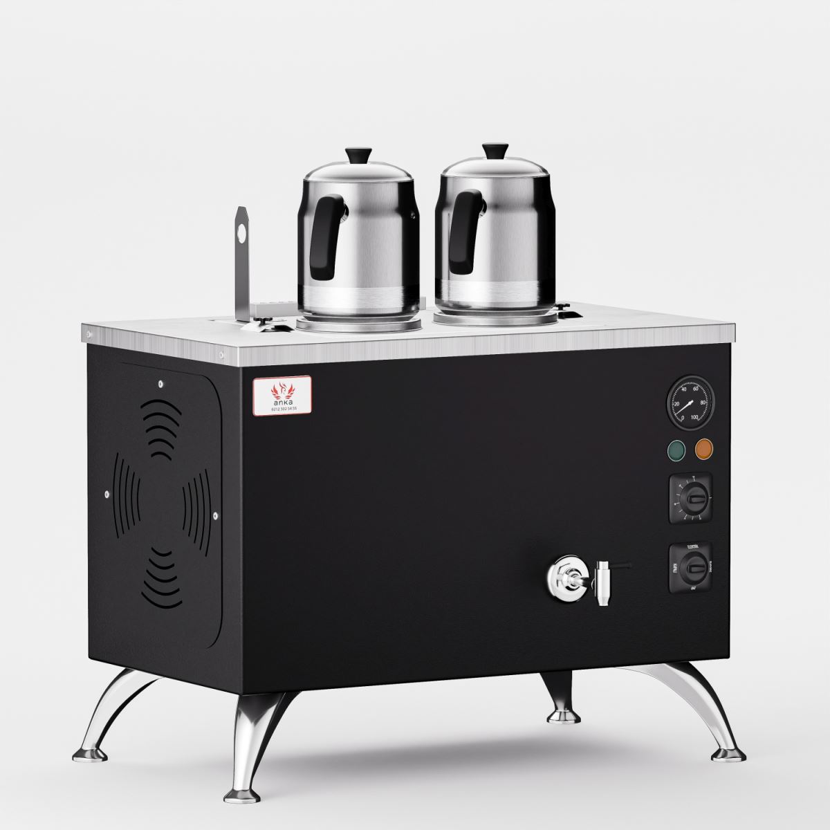 Black Pro Compact Elektrikli 2 Demlikli