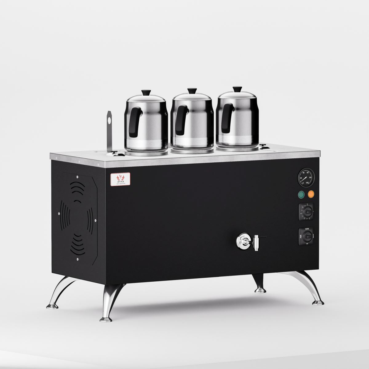 Black Pro Compact Elektrikli 3 Demlikli