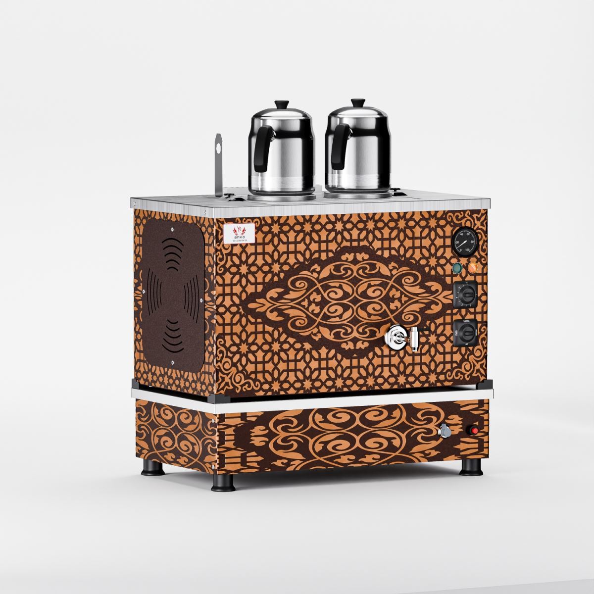 Bakır Pro Compact Hibrit 2 Demlikli