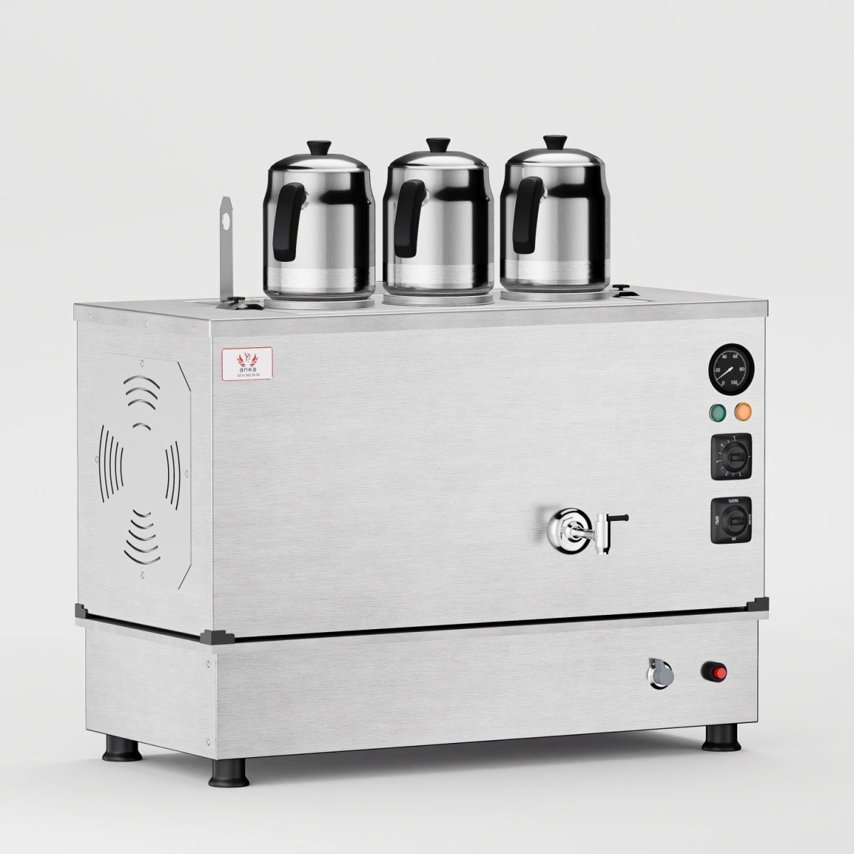 Inoks Pro Compact Hibrit 3 Demlikli