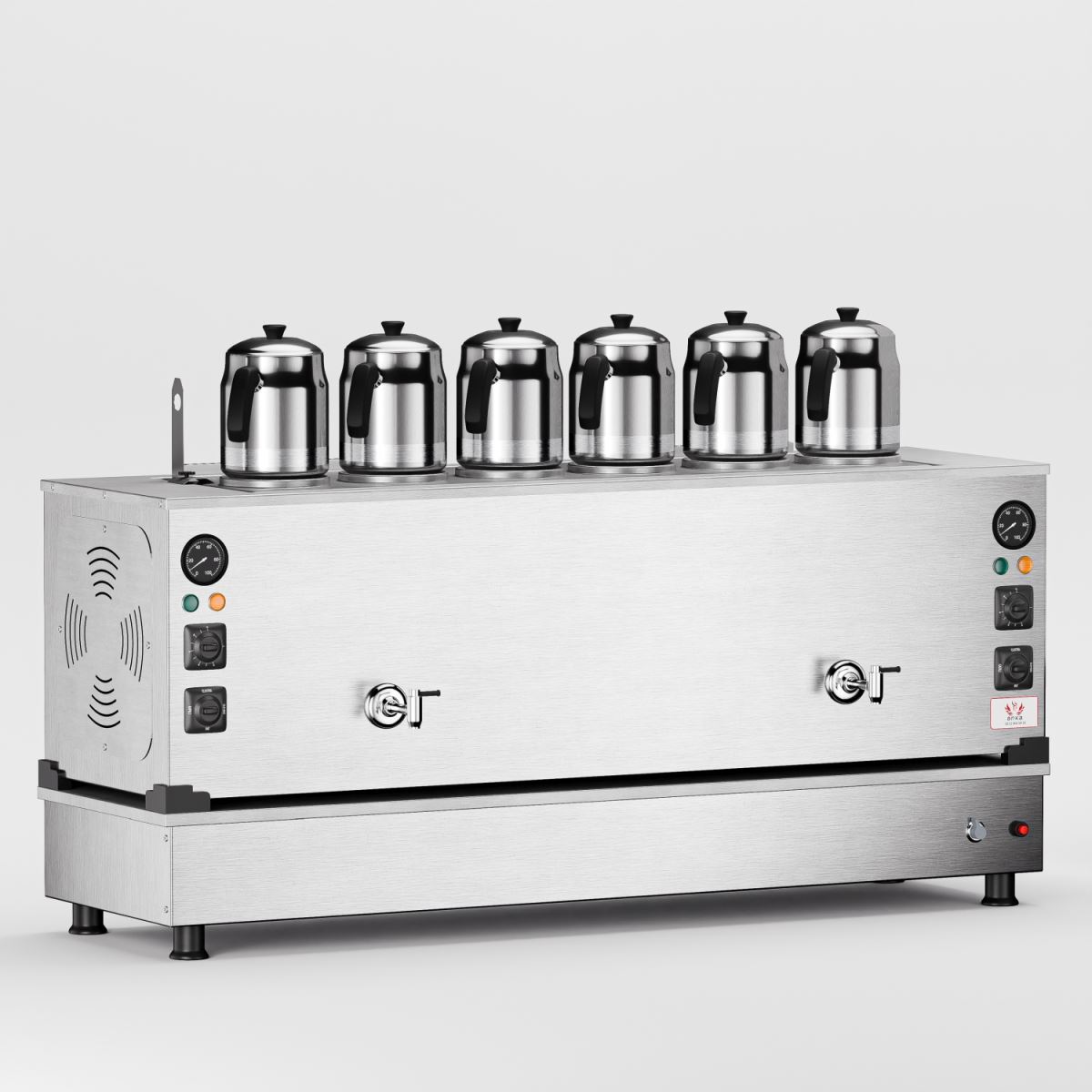 Inoks Pro Compact Hibrit 6 Demlikli