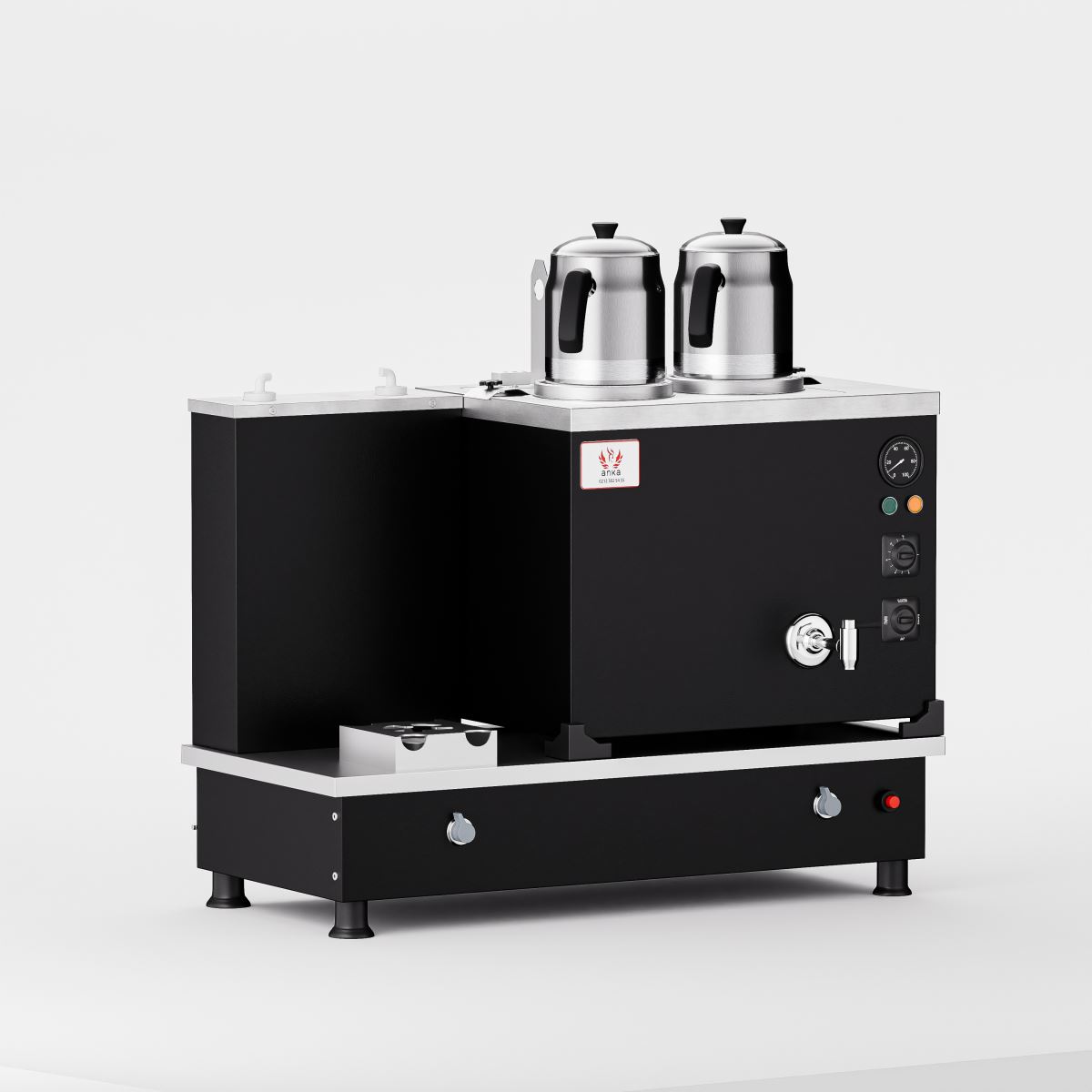 Black Turbo Hibrit 2 Demlikli Çay Kazanı