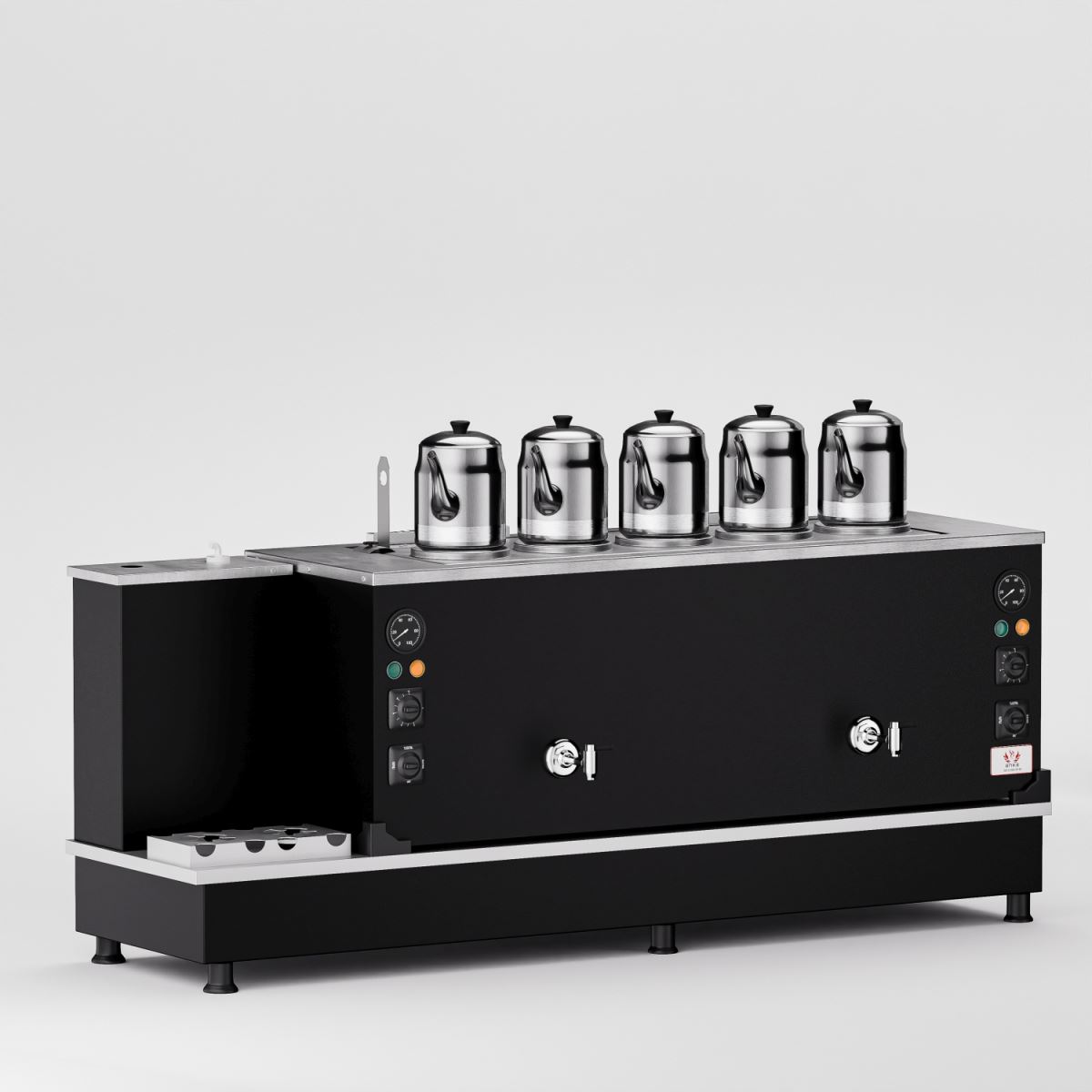 Black Turbo Hibrit 5 Demlikli Çay Kazanı