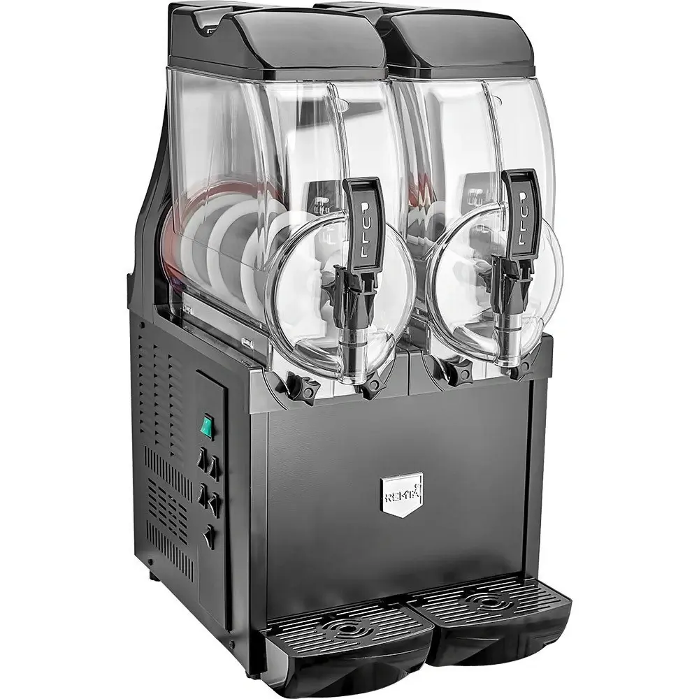 ST42 İkili Royal Slush (Buzlaş-Karlamaç) Makinesi 12+12 lt - ST42