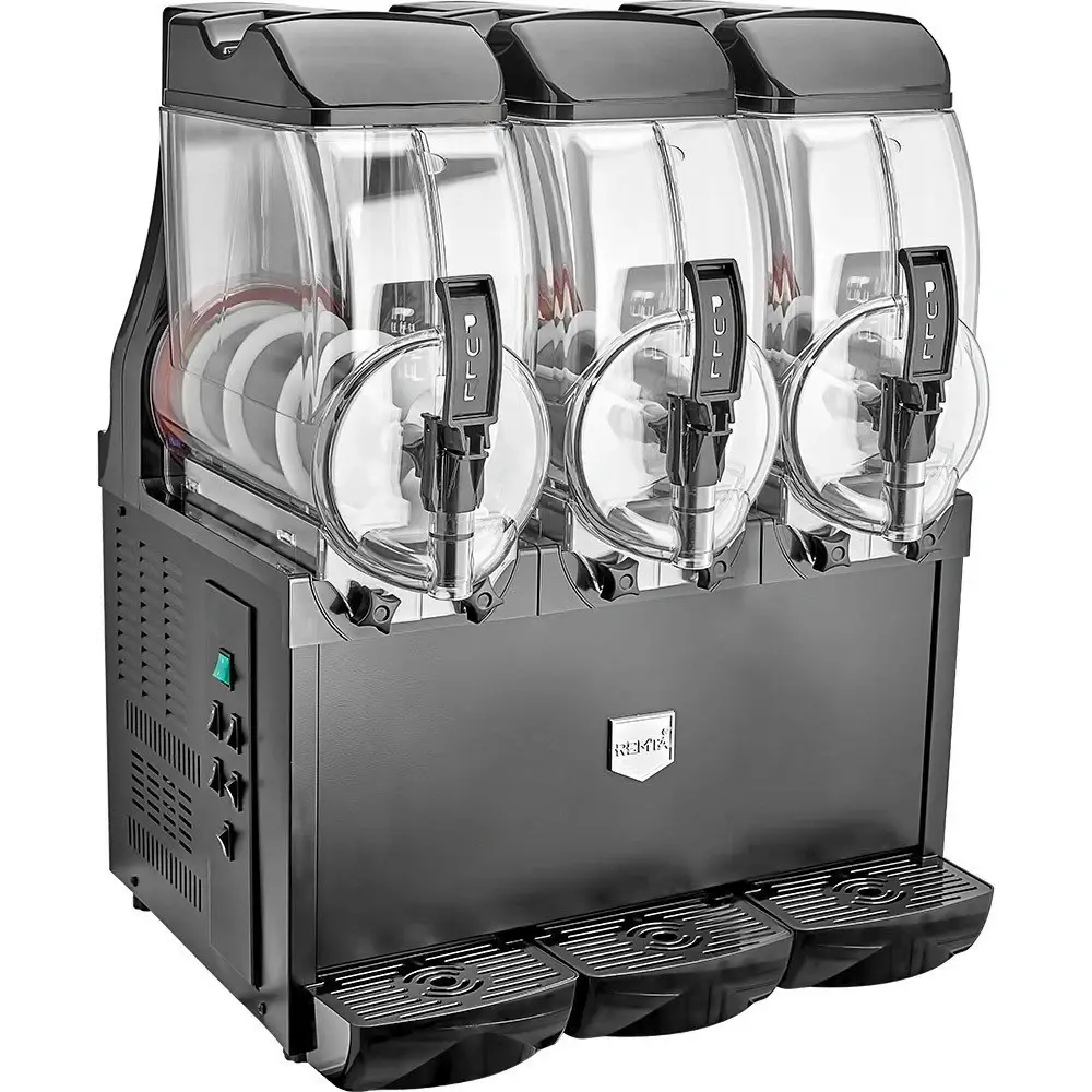 ST43 Üçlü Royal Slush (Buzlaş-Karlamaç) Makinesi 12+12+12 lt - ST43