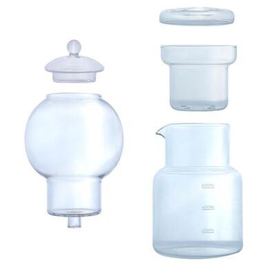 Soğuk Kahve Demleme Yedek Cam Seti (SYC-6)