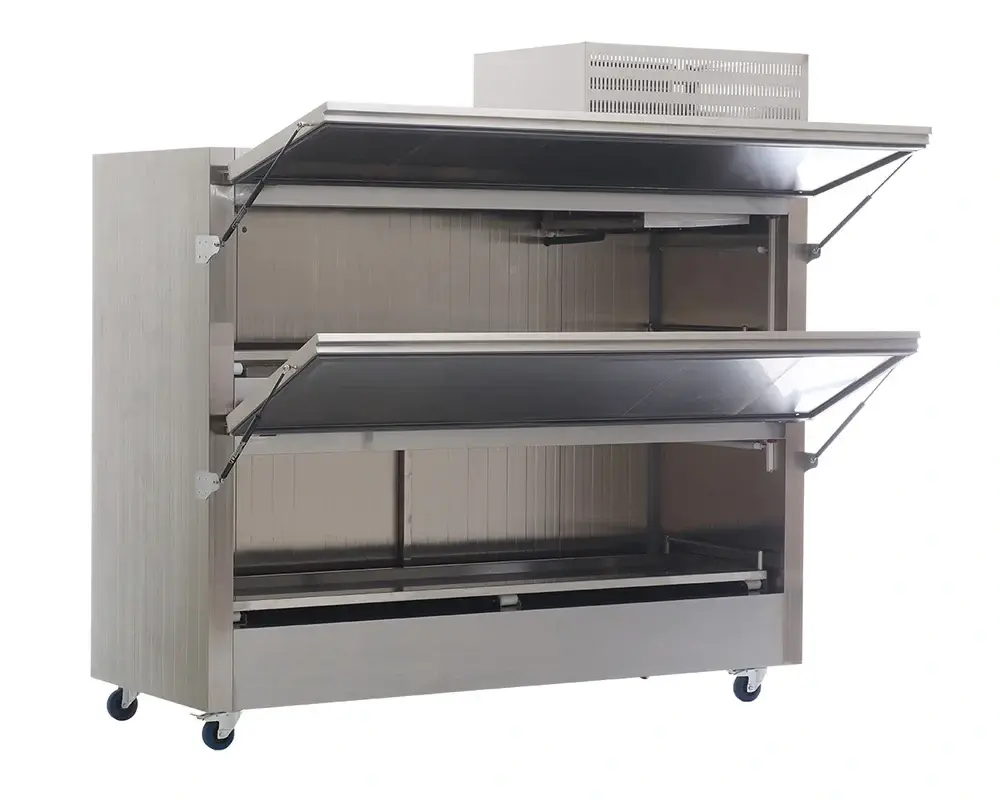 Panel Tip Morg Ünitesi (İkili Yandan Kapaklı)