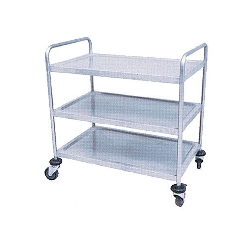 EM 506-2 Paslanmaz Servis Arabası Üç Katlı