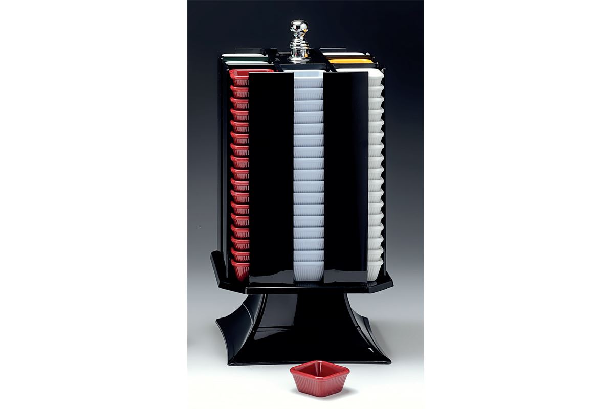 Polycarbonat Döner Sosluk Reçellik Standı