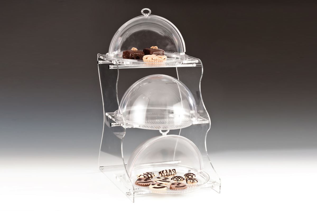 Polycarbonat Fanuslu Teşhir Standı