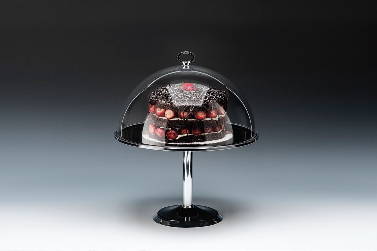 Polycarbonat Kapaklı Melamin Altlı Fanus