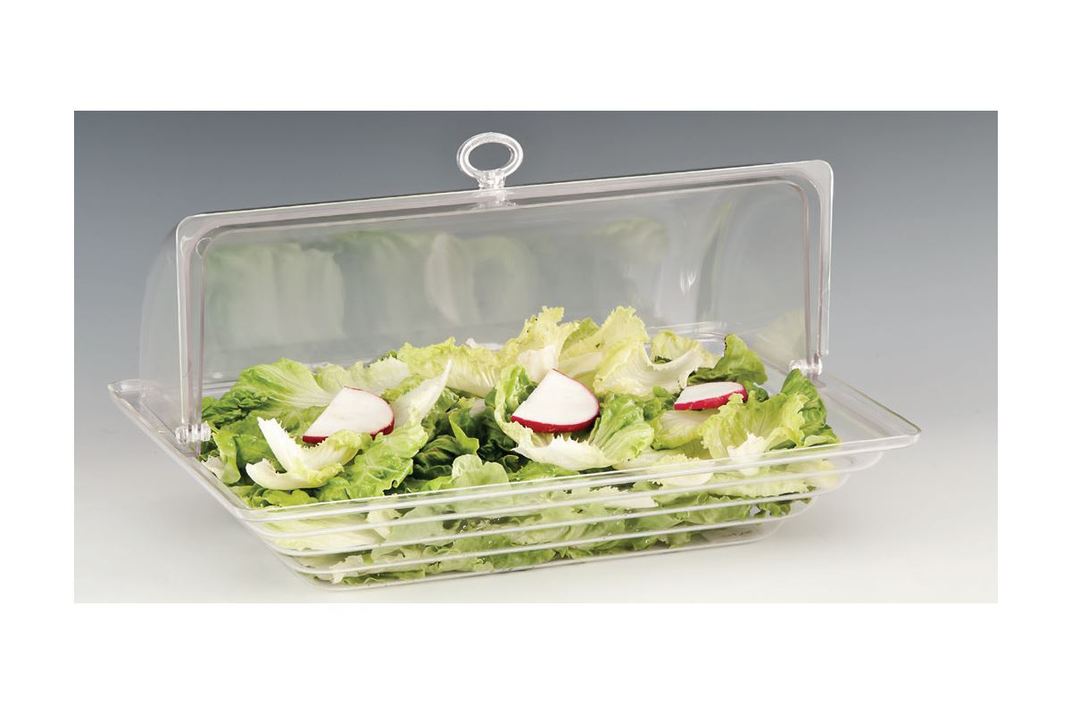 Polycarbonat Rolltop Kapaklı Fanus