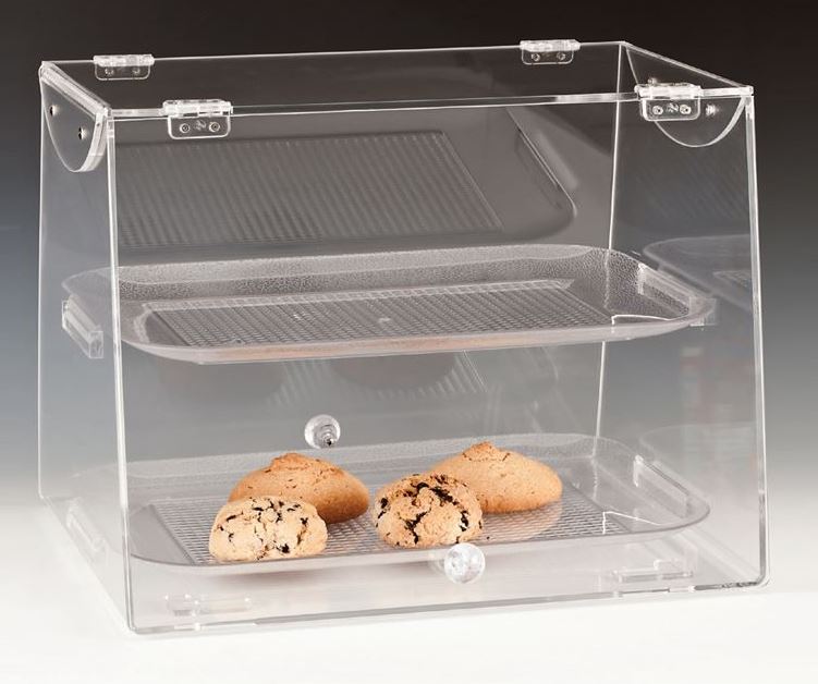 Polycarbonat Tepsili Teşhir Standı