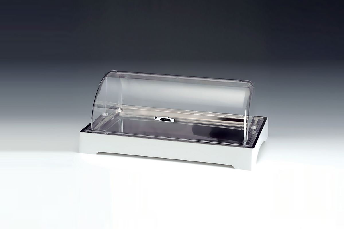 Polycarbonat Rolltop Kapaklı Soğutuculu Teşhir / Büyük