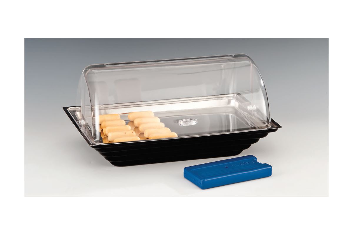 Polycarbonat Rolltop Kapaklı Soğutuculu Teşhir