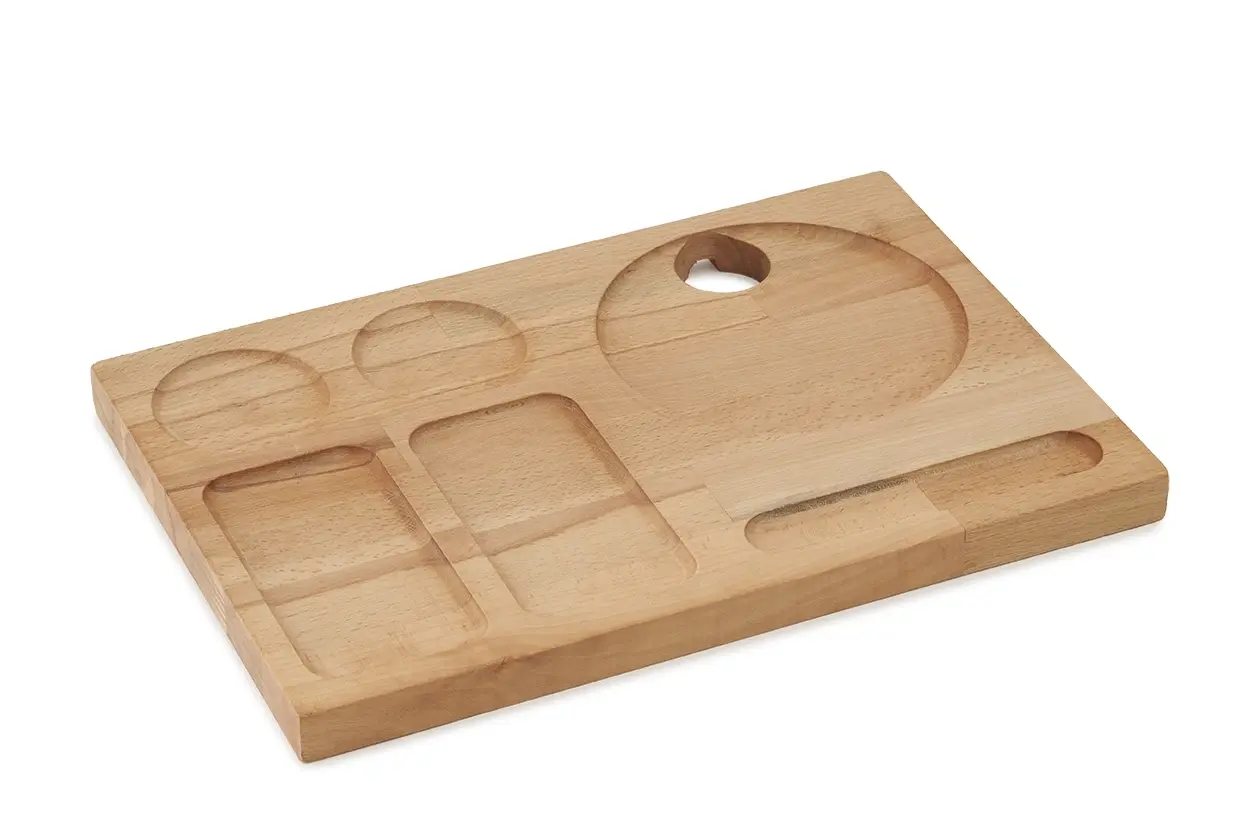 Karşılama Tepsisi Kayın