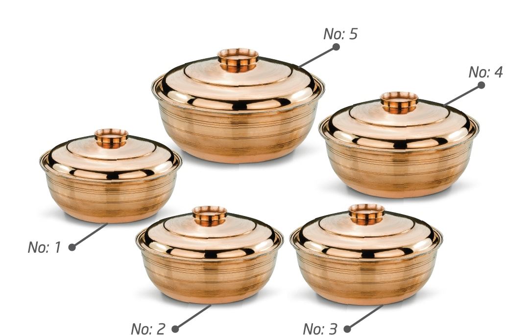 Bakır Helvane Tencere