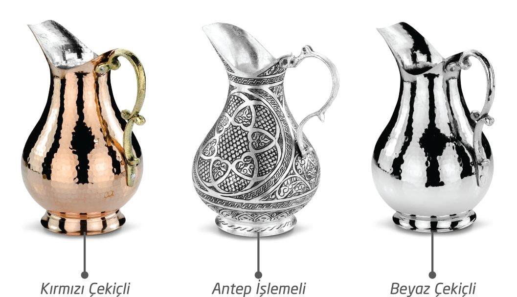 Bakır Ördek Sürahi