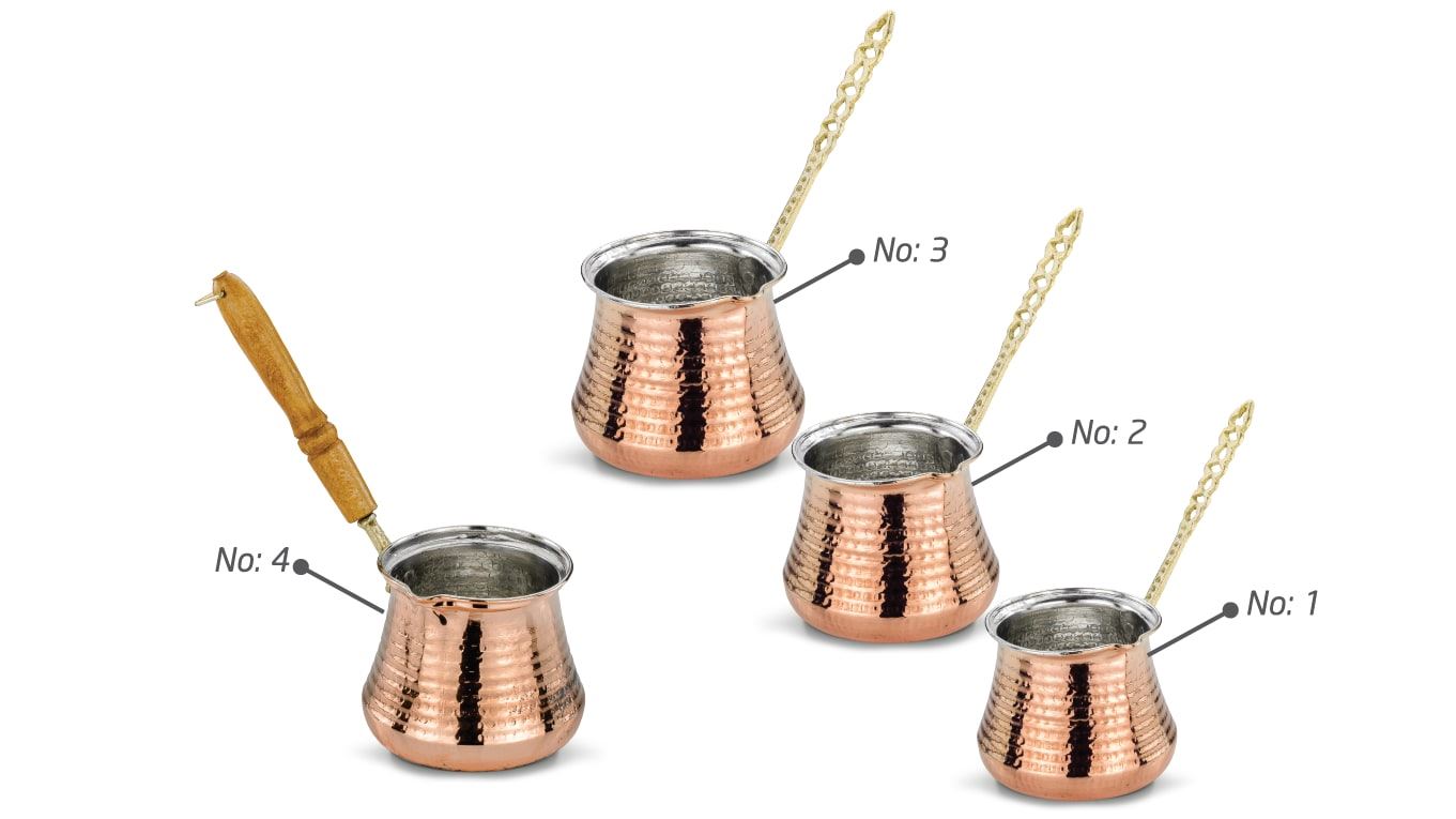 Bakır Sütlük – Döküm & Ağaç Kulp