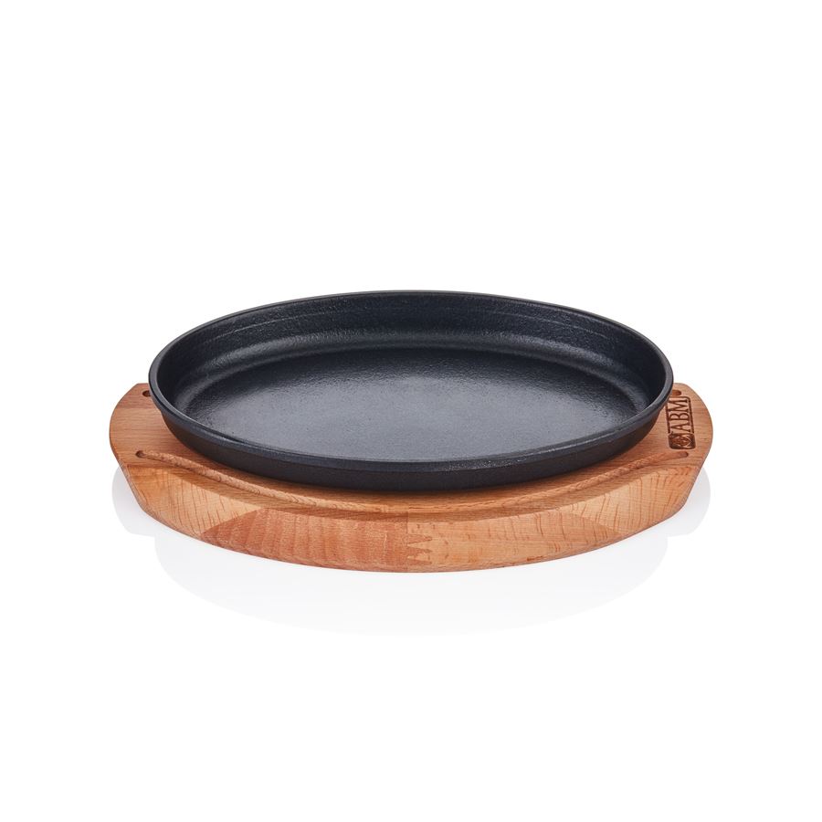 Döküm Demir Oval Fajita + Nihale