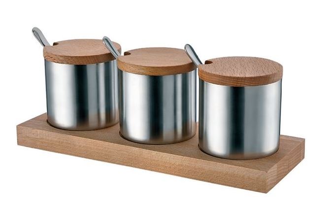 3'lü Baharatlık Takımı (Mat-Parlak)