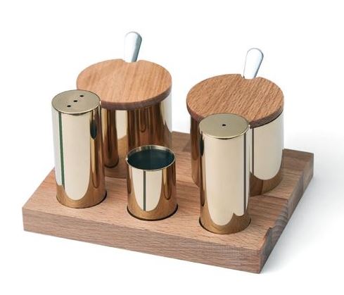 5'li Tuzluk Baharatlık Takımı (Altın)