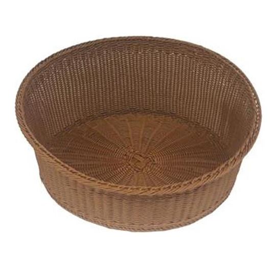 Açık Büfe Plastik Ekmek Sepeti (Yuvarlak)