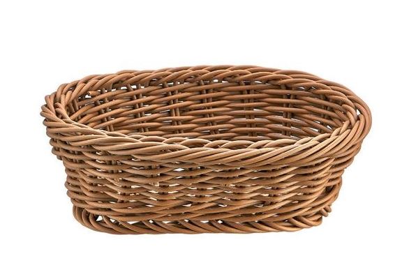 Plastik Ekmek Sepeti (Mini Oval)