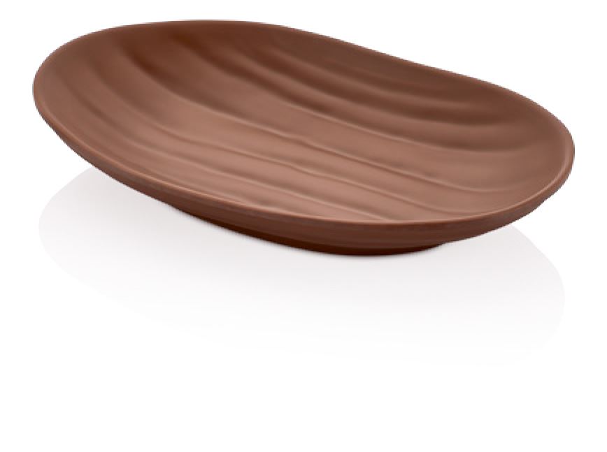 TERRA BROWN Elips Plate-Tabak