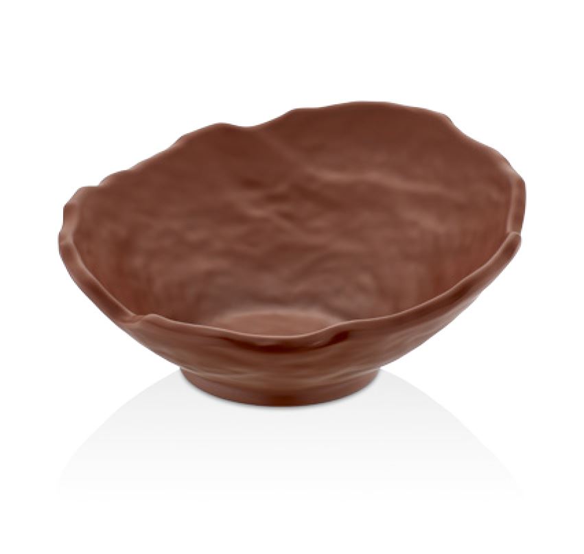 TERRA BROWN Slanted Bowl-Kase