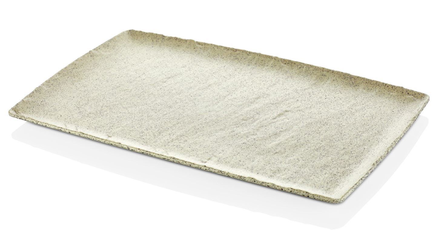 WHITE GRANITE Polaris Platter