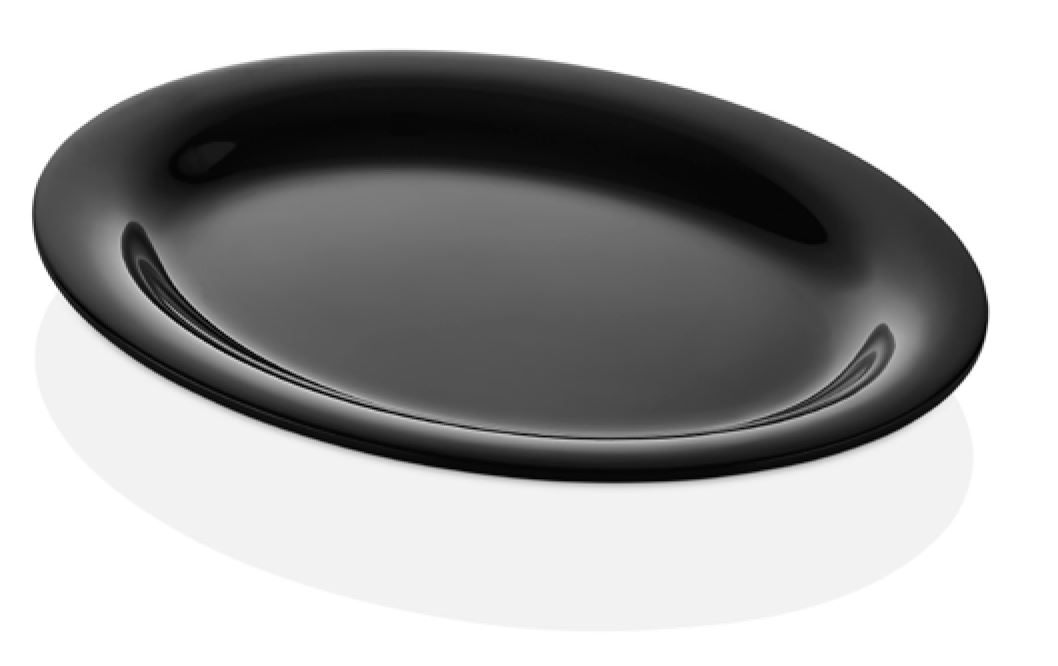 SOFT Oval Plate-Yuvarlak Tabak