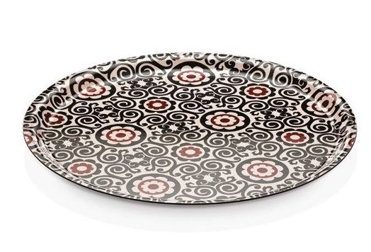 Marrakech-Dekorlu Lamine Tepsi