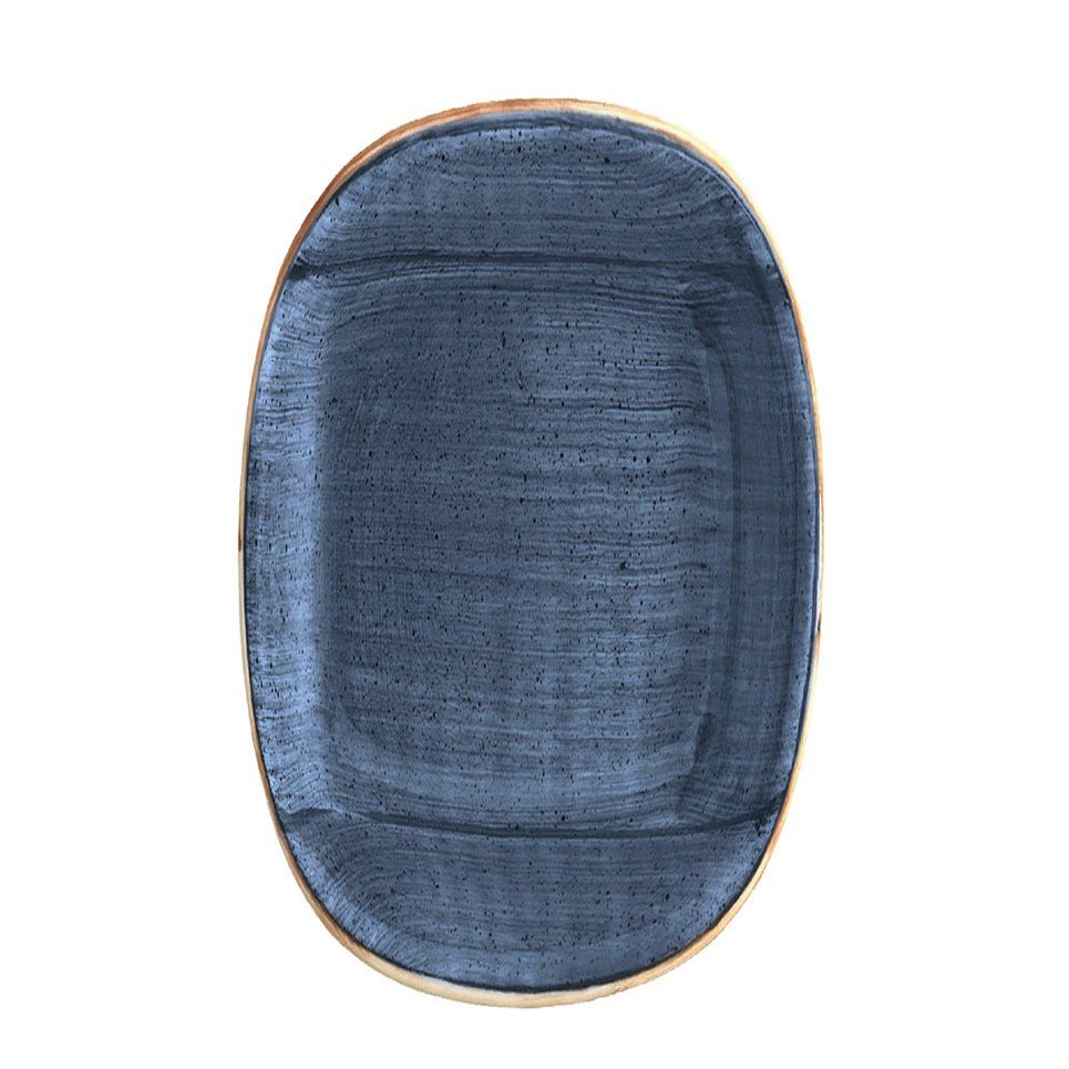 Porselen Oval Tabak 15 cm