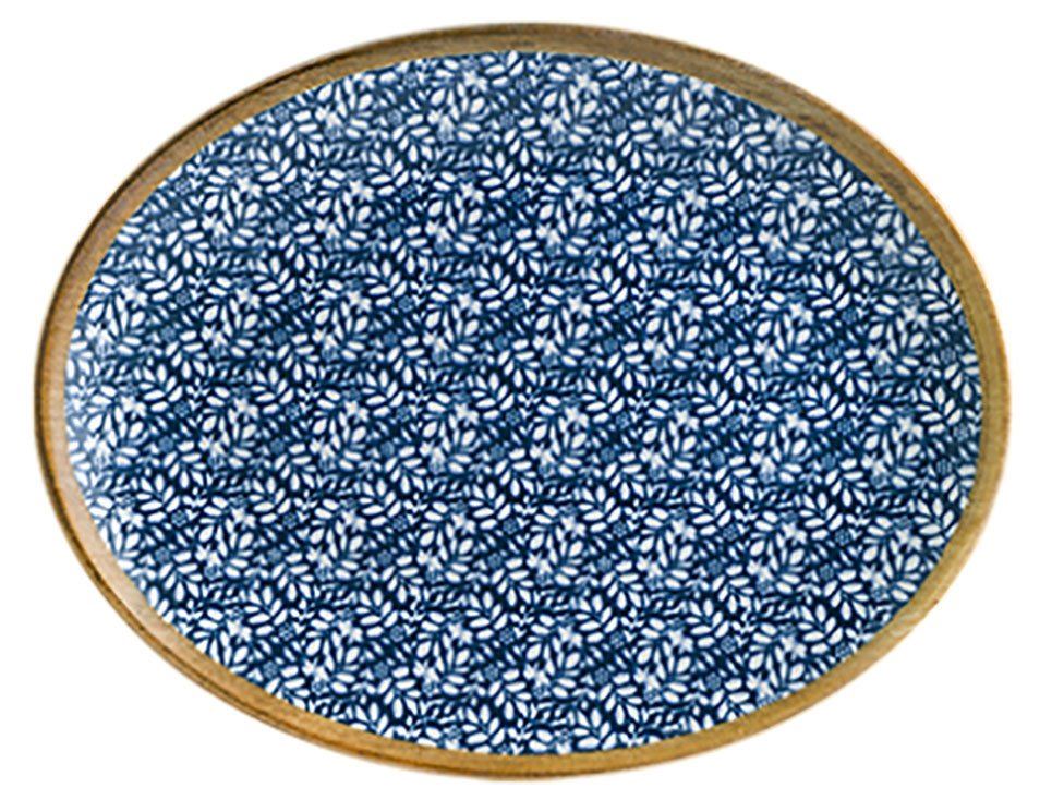 Porselen Moove Oval Tabak 36 cm