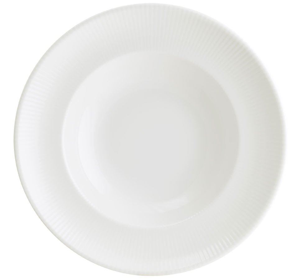 Porselen Gourmet Çukur Tabak 24 cm