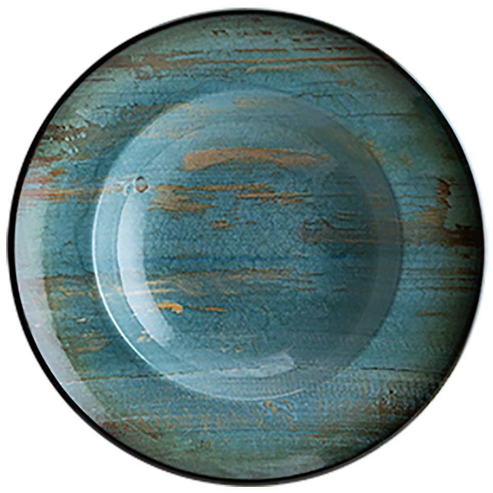 Porselen Mint Gourmet Çukur Tabak 27 cm