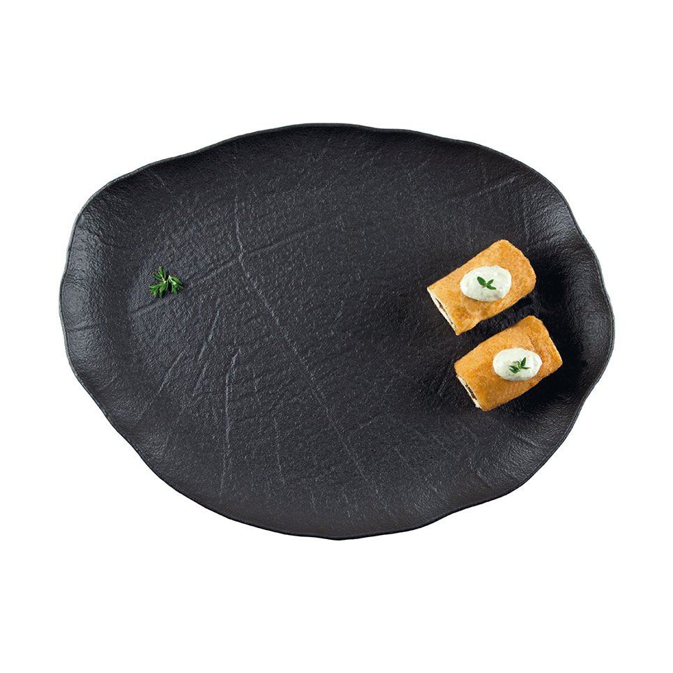 Porselen Oval Tabak 24 cm