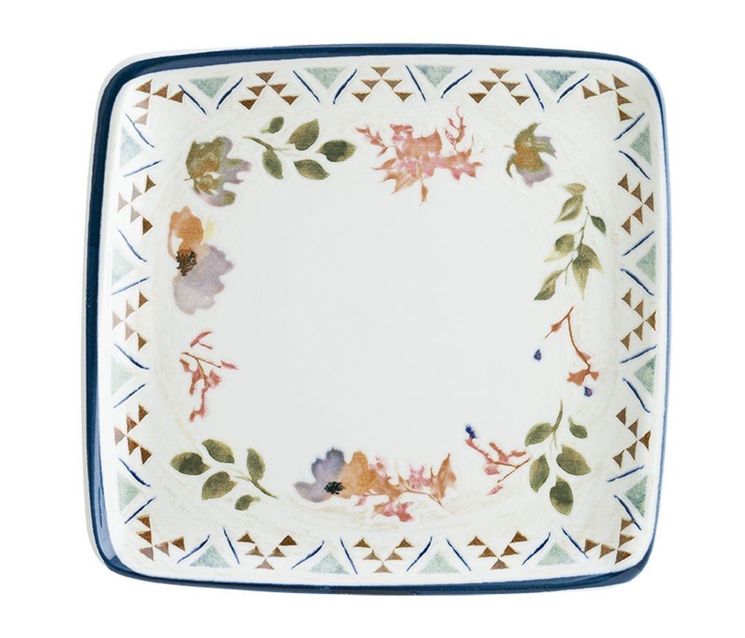 Spring Porselen Kare Tabak 28 cm