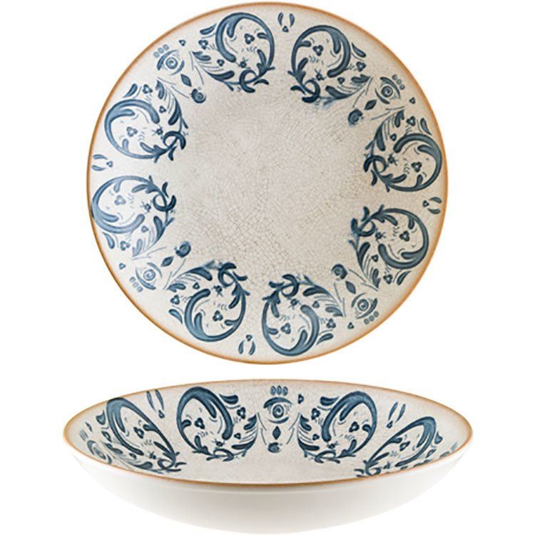 Viento Porselen Bloom Çukur Tabak 25 cm