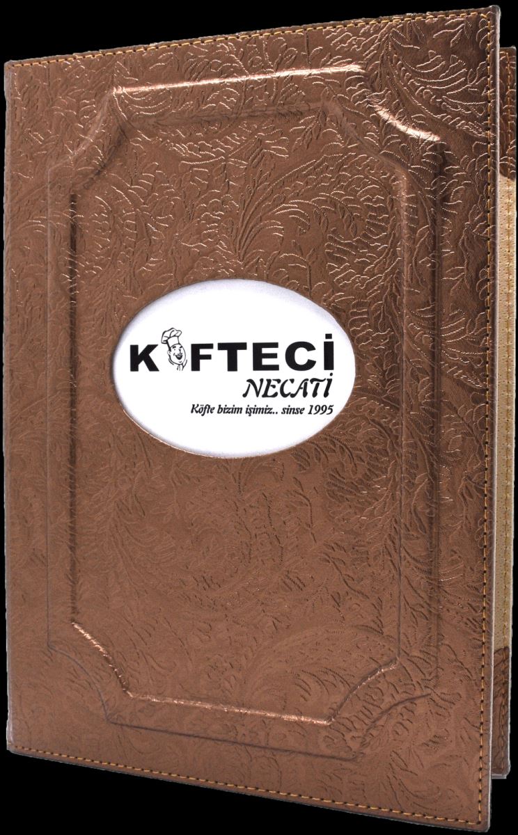 Klasik Çerçeveli Metal Pencereli Menü