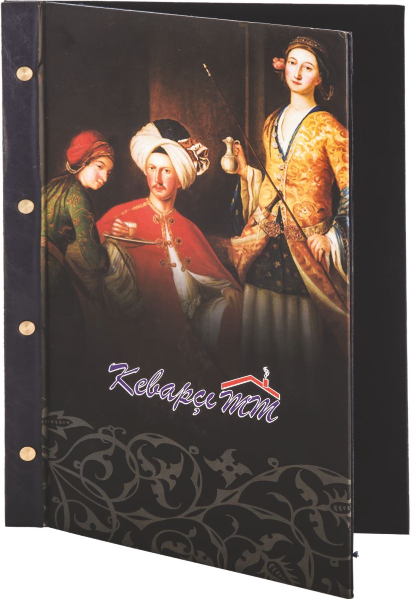 Vidalı Dijital Baskılı Ofset Menü