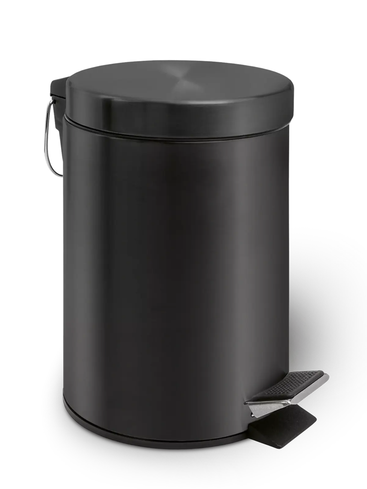 Melinda Pedallı Çöp Kutusu 3L Siyah